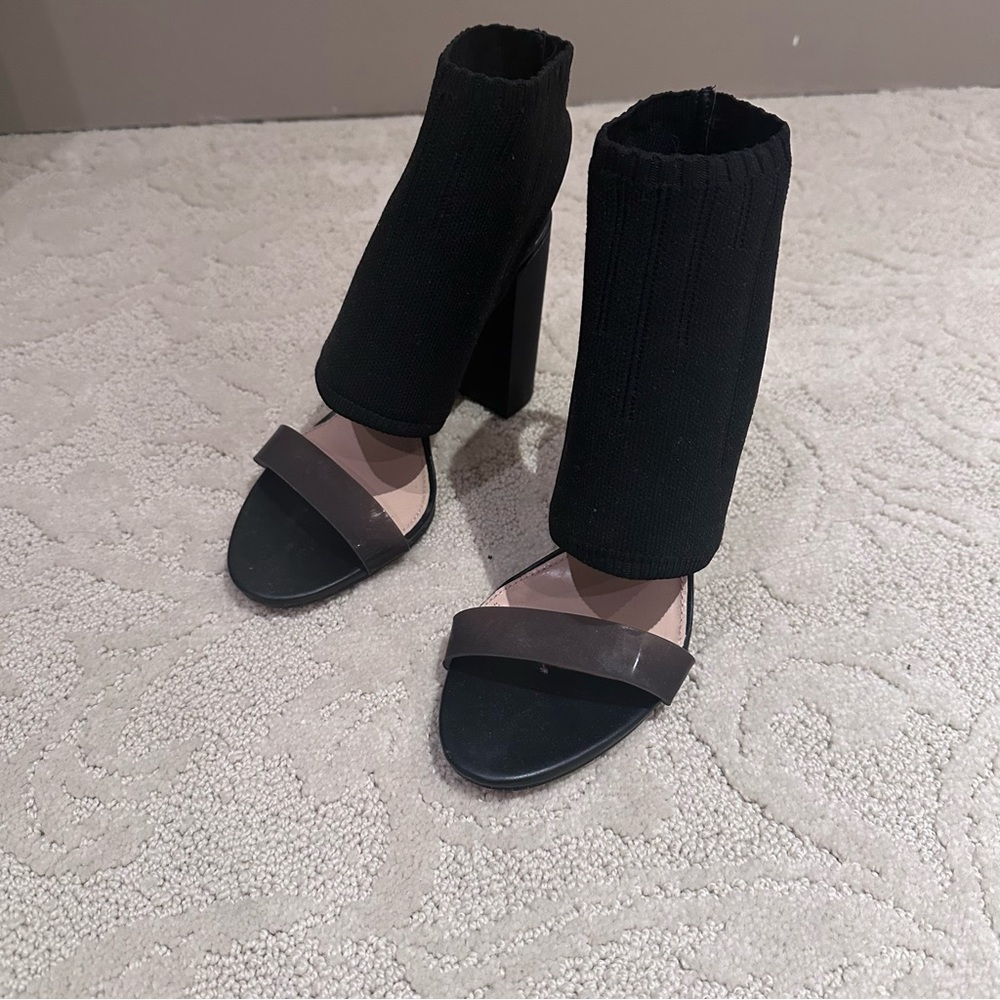 Zara Sock heels